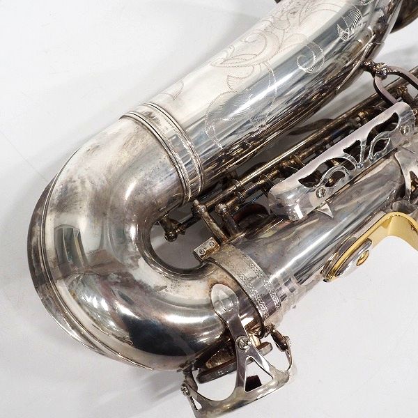 実際に弊社で買取させて頂いた★YAMAHA/ヤマハ YAS-62SNM アルトサックス Custom AV1ネック搭載 限定モデル シルバー 2021年製 ハードケース付の画像 4枚目