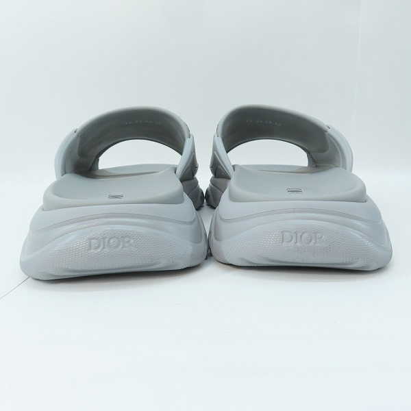 実際に弊社で買取させて頂いたDIOR HOMME/ディオールオム H-Town Single BAND Sandal サンダル 3SA132ZYF/42の画像 1枚目