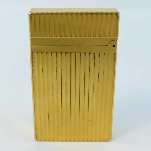 実際に弊社で買取させて頂いたS.T.Dupont/デュポン LIGNE2/ライン2 モンパルナス バーティカルライン ガスライターの画像 1枚目