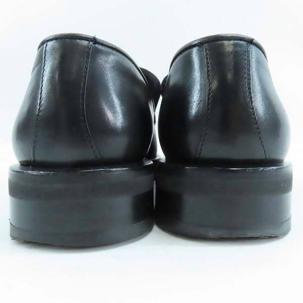 実際に弊社で買取させて頂いたGIORGIO ARMANI/ジョルジオアルマーニ レザー ローファーシューズ 39の画像 1枚目