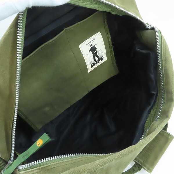 実際に弊社で買取させて頂いたA BATHING APE/アベイシングエイプ ボストンバッグの画像 3枚目