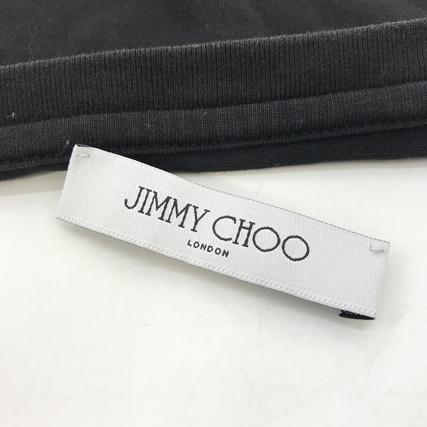 実際に弊社で買取させて頂いたJIMMY CHOO/ジミーチュウ ロゴプリント S/S カットソー/Tシャツ J000135353/Lの画像 2枚目