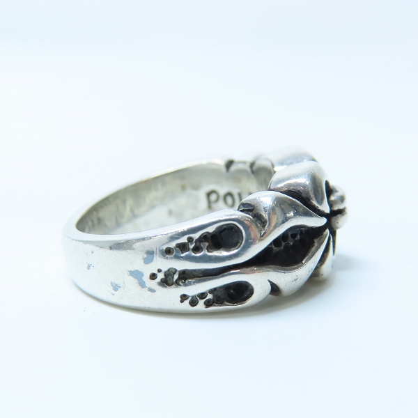 実際に弊社で買取させて頂いたLEATHERS AND TREASURES/レザーズ＆トレジャーズ Chevron Ring/シェブロンリング 18.5-19号の画像 4枚目