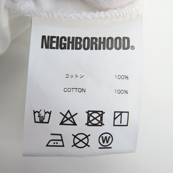 実際に弊社で買取させて頂いたNEIGHBORHOOD/ネイバーフッド 長袖カットソー/ホワイト/Sの画像 3枚目