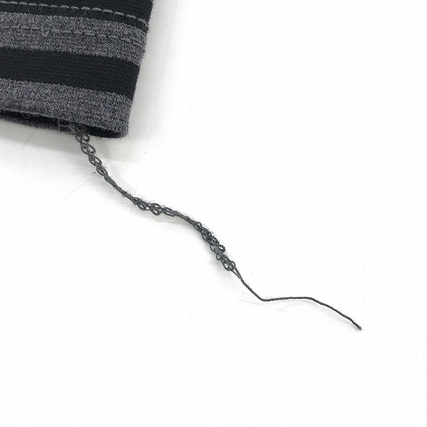 実際に弊社で買取させて頂いたJUNYA WATANABE MAN COMME des GARCONS/ジュンヤワタナベコムデギャルソン Border Short Sleeve T-Shirts WM-T004-051/Mの画像 4枚目