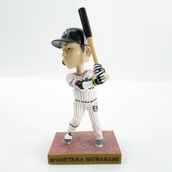 実際に弊社で買取させて頂いた東京ヤクルトスワローズ 2023 村上宗隆 #55 ボブルヘッド/フィギュアの画像 1枚目