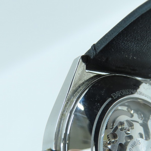 実際に弊社で買取させて頂いたEMPORIO ARMANI/エンポリオアルマーニ 自動巻き腕時計 AR-60003の画像 6枚目