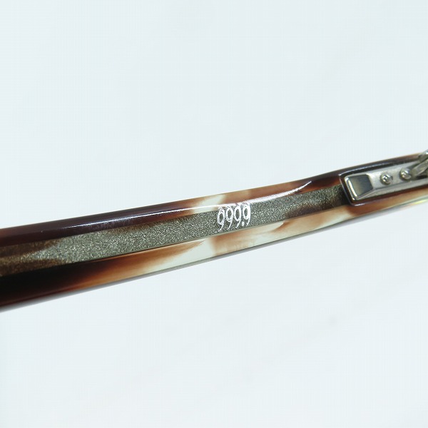 実際に弊社で買取させて頂いた999.9/フォーナインズ サーモント アイウエア/メガネフレーム M-15の画像 6枚目