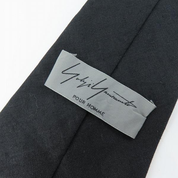 実際に弊社で買取させて頂いたYOHJI YAMAMOTO POUR HOMME/ヨウジヤマモト フラワー刺繍 レーヨン ネクタイの画像 1枚目