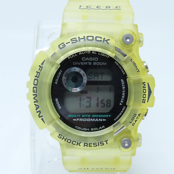 実際に弊社で買取させて頂いたG-SHOCK/Gショック 第8弾イルクジ フロッグマン タフソーラー GW-202AK-7JR