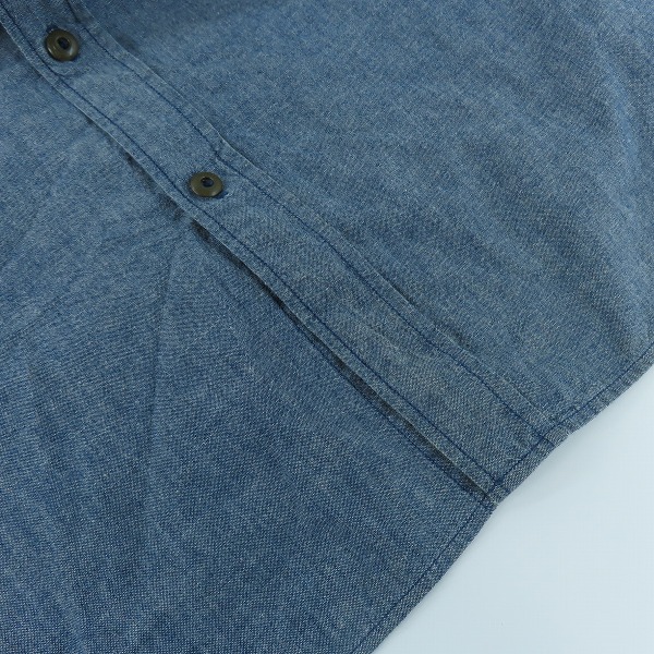 実際に弊社で買取させて頂いたSUGAR CANE×Mister Freedom/シュガーケン×ミスターフリーダム シャンブレー 長袖シャツ /Lの画像 5枚目