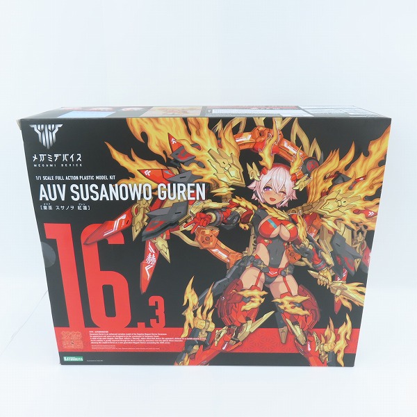 実際に弊社で買取させて頂いた【未開封】KOTOBUKIYA/コトブキヤ 1/1 メガミデバイス 皇巫 スサノヲ 紅蓮の画像 1枚目