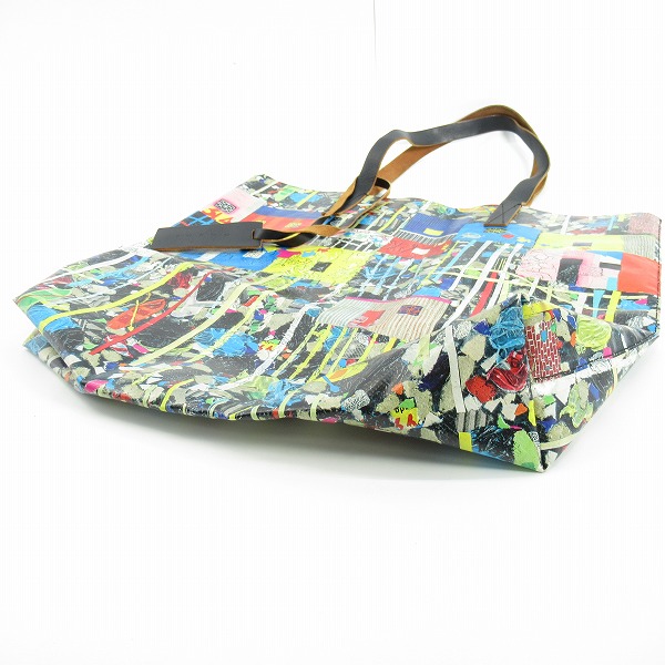 実際に弊社で買取させて頂いたMARNI/マルニ ターポリン トートバック の画像 2枚目