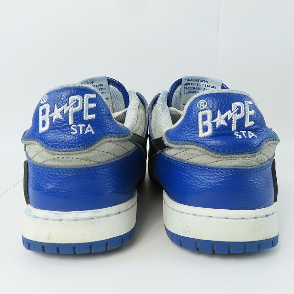 実際に弊社で買取させて頂いたA BATHING APE/アベイジングエイプ BAPE STA ローカットスニーカー OZX SH M191010/26の画像 1枚目