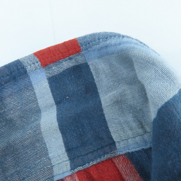 実際に弊社で買取させて頂いたSUGAR CANE/シュガーケーン チェック柄 長袖シャツ Mの画像 4枚目