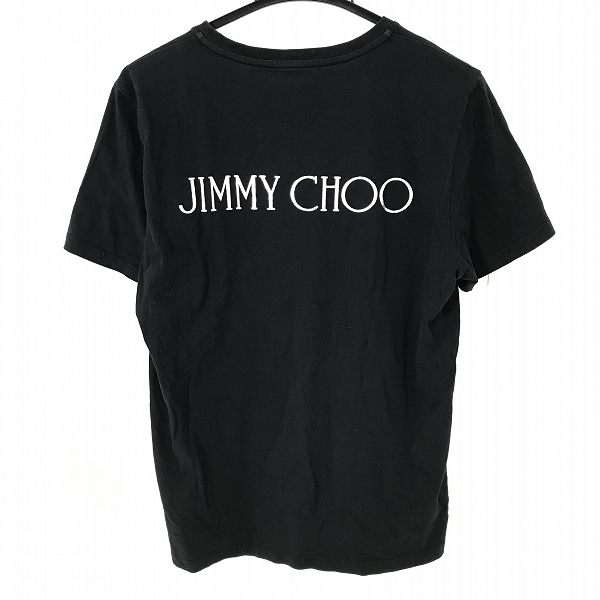 実際に弊社で買取させて頂いたJIMMY CHOO/ジミーチュウ ロゴプリント S/S カットソー/Tシャツ J000135353/Lの画像 1枚目