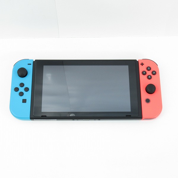 実際に弊社で買取させて頂いた任天堂 Nintendo Switch/ニンテンドー スイッチ 本体 ネオンブルー/ネオンレッド HAD-S-KABAA【簡易動作確認済】の画像 1枚目