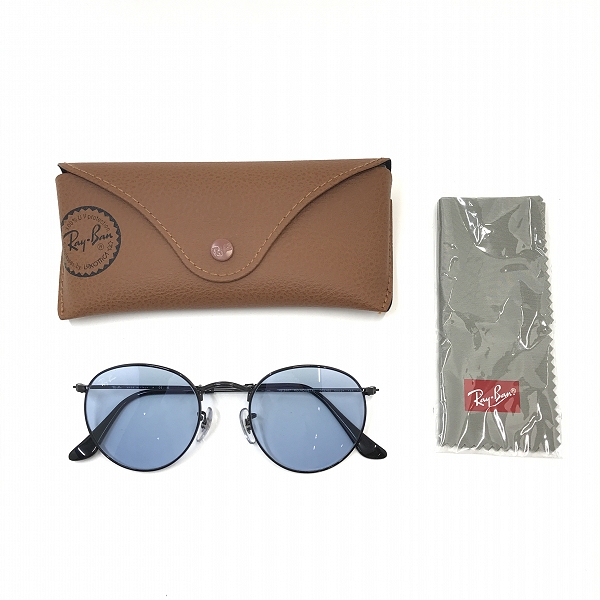 実際に弊社で買取させて頂いたRay-Ban/レイバン ROUND METAL/ラウンドメタル サングラス RB3447 002の画像 9枚目