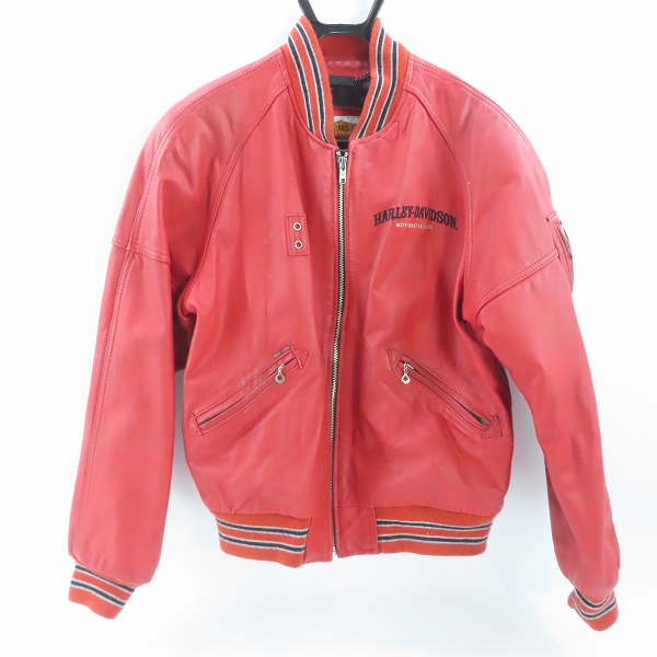 実際に弊社で買取させて頂いたHARLEY DAVIDSON/ハーレーダビッドソン レザー スタジャン/M