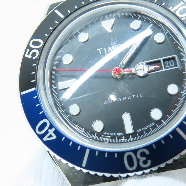 実際に弊社で買取させて頂いたTIMEX/タイメックス AUTOMATIC M79 自動巻き バットマン TW2U29500の画像 5枚目