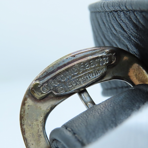 実際に弊社で買取させて頂いたCHROME HEARTS/クロムハーツ SNAT PACK #1 スナットパック レザーウエストバッグの画像 7枚目