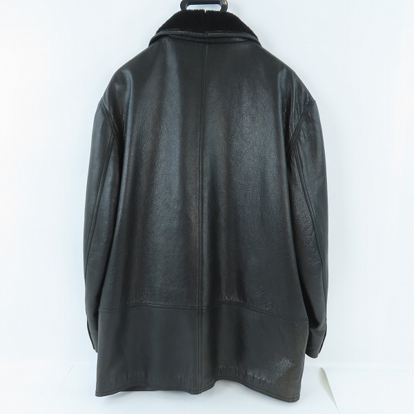 実際に弊社で買取させて頂いたGIANNI VERSACE/ジャン二ヴェルサーチ レザージャケットの画像 1枚目