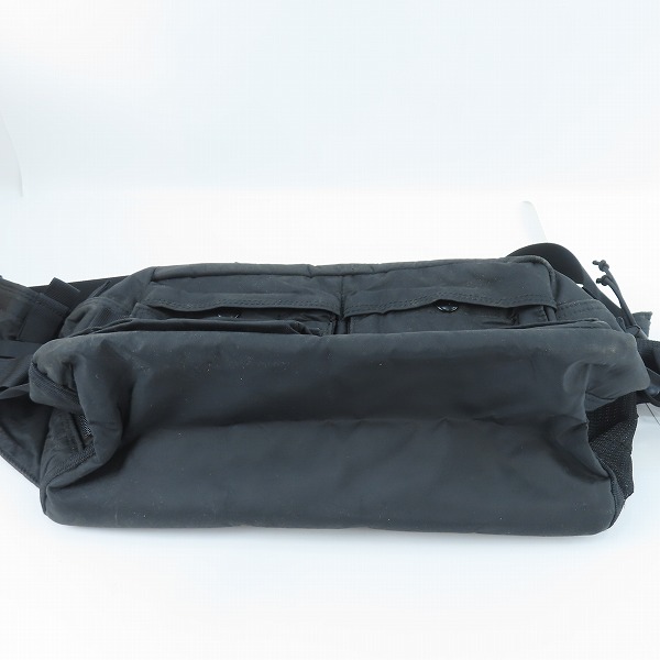 実際に弊社で買取させて頂いた【難あり】PORTER/ポーター ウェストバッグ ブラックの画像 2枚目