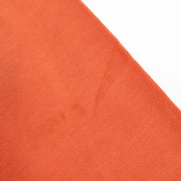 実際に弊社で買取させて頂いたBrooks brothers/ブルックスブラザーズ 長袖 ポロシャツ オレンジ/Mの画像 5枚目