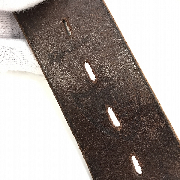 実際に弊社で買取させて頂いたHollywood Trading Company /HTC/エイチティーシー スタッズ/ターコイズ レザー ベルトの画像 3枚目