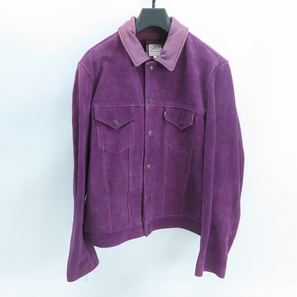 実際に弊社で買取させて頂いたLEVIS/リーバイス VINTAGE CLOTHING 1960'S スエードトラッカージャケット 29920-0002/L