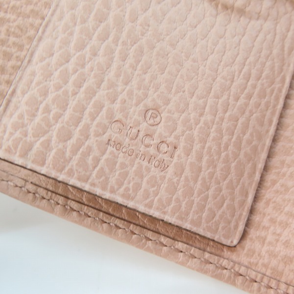 実際に弊社で買取させて頂いたGUCCI/グッチ GGマーモント レザー 6連 キーケース 456118の画像 4枚目