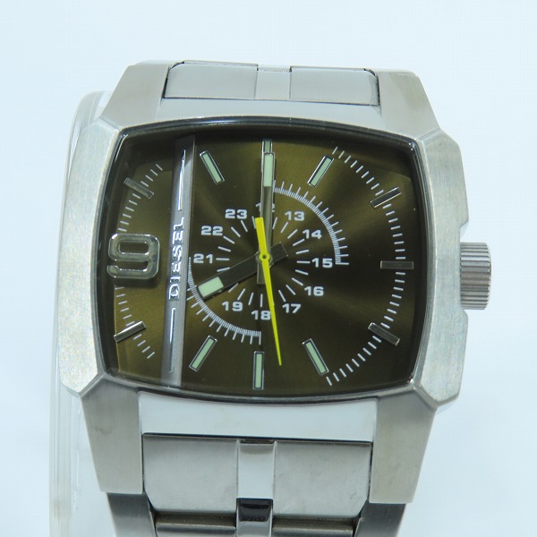 実際に弊社で買取させて頂いたDIESEL/ディーゼル クォーツ 腕時計 DZ-1155【動作未確認】