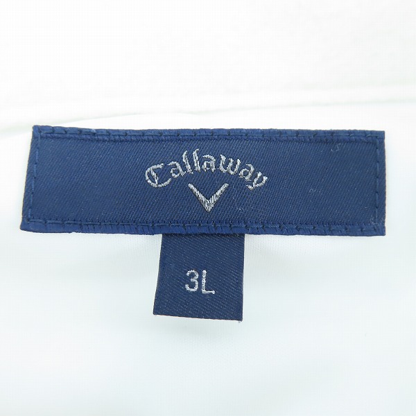 実際に弊社で買取させて頂いたCallaway/キャロウェイ ネクストティープリントフルジップナカワタブルゾン 241-7210507 3Lの画像 2枚目