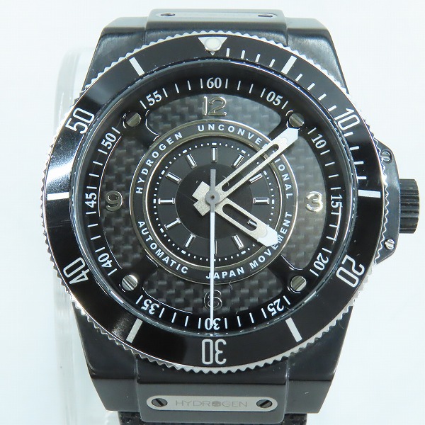 実際に弊社で買取させて頂いたHYDROGEN/ハイドロゲン SPORTIVO 自動巻き 腕時計 HW324202