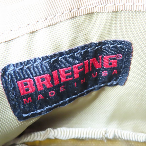 実際に弊社で買取させて頂いたBRIEFING/ブリーフィング PG KEY COIN CASE/コインケース BRA211A16の画像 4枚目