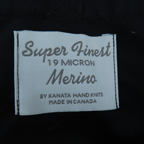実際に弊社で買取させて頂いたKanata/カナタ 50's ビンテージシリーズ ジップアップカウチンニット/ジャケット Mの画像 3枚目