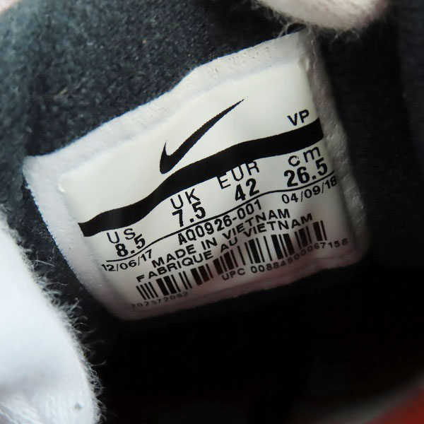 実際に弊社で買取させて頂いたNIKE×atmos/ナイキ×アトモス AIR MAX 90 PRNT WE LOVE NIKE/エアマックス90 プリント AQ0926-001/26.5の画像 5枚目