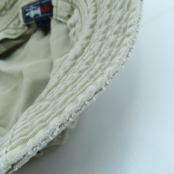 実際に弊社で買取させて頂いたSTUSSY/ステューシー バケットハット ヴィンテージ  L/XLの画像 6枚目