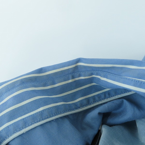 実際に弊社で買取させて頂いたETRO/エトロ 長袖シャツ ストライプ/38の画像 7枚目