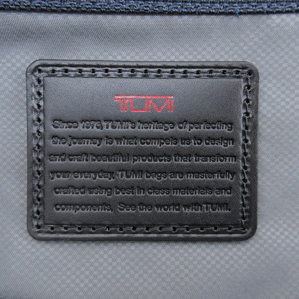 実際に弊社で買取させて頂いた【未使用】TUMI/トゥミ ALPHA 2 SLIM DELUXE/アルファ2 スリムデラックス 2wayブリーフケース/ビジネスバッグ 26110D2の画像 5枚目