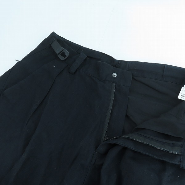 実際に弊社で買取させて頂いたWhite Mountaineering×GRAMICCI/ホワイトマウンテニアリング×グラミチ リネンワイドショーツ WM2171411/1の画像 2枚目