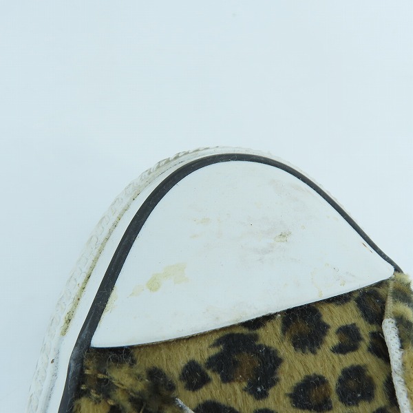 実際に弊社で買取させて頂いたCONVERSE/コンバース ALL STAR/オールスター ベロア レオパード ハイカットスニーカー CT70 チャックテイラー 1CL327/27の画像 6枚目