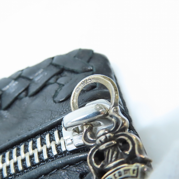 実際に弊社で買取させて頂いたCHROME HEARTS/クロムハーツ LACE SIDE POUCH 3 CEME/レースサイド ポーチ 3セメタリークロスパッチの画像 7枚目