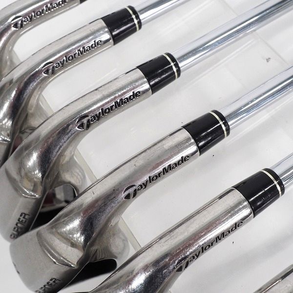 実際に弊社で買取させて頂いたTaylorMade/テーラーメイド BURNER SUPER LAUNCH/バーナー アイアン #4～9,P,Sw 8本セット BURNER 85 FLEX:Sの画像 2枚目
