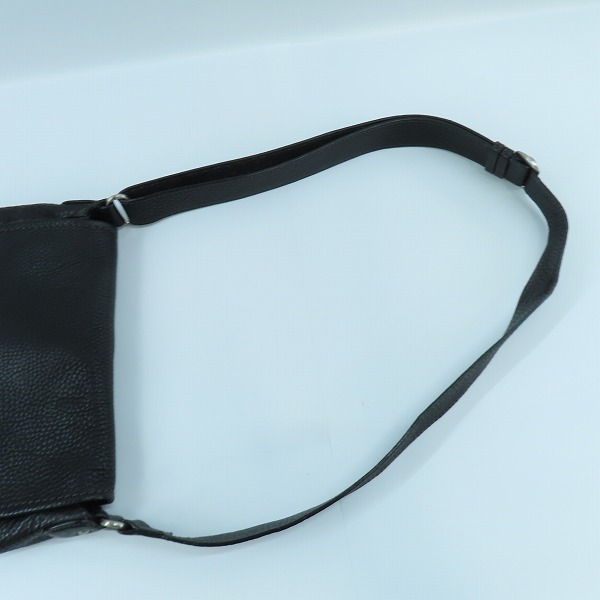 実際に弊社で買取させて頂いた土屋鞄製造所/ツチヤカバン 名古屋10周年記念 ミディアムショルダーバッグ ZY6830BKの画像 6枚目