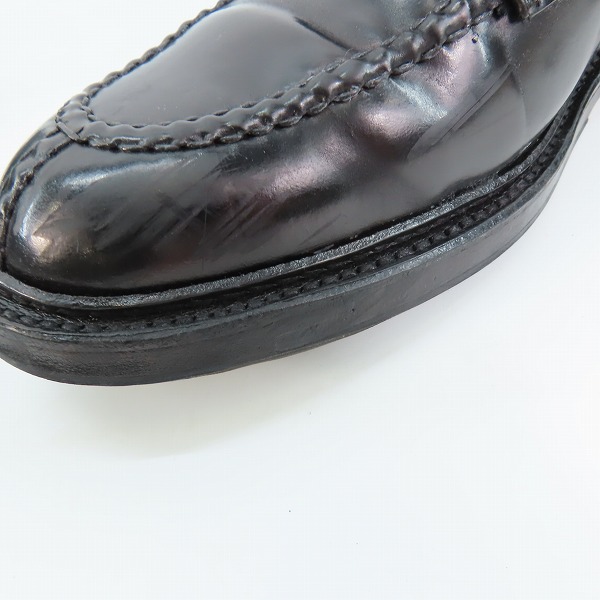 実際に弊社で買取させて頂いたALDEN/オールデン ハワイアンタンカーブーツ/シューズ コードバン 4020HC/7Dの画像 6枚目