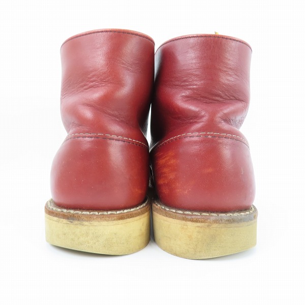 実際に弊社で買取させて頂いたRED WING/レッドウィング プレーントゥ ブーツ 9105/6.5Dの画像 1枚目
