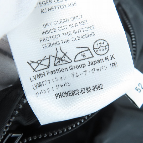 実際に弊社で買取させて頂いた【JPタグ】GIVENCHY/ジバンシィ 袖ロゴタグ付き ナイロンミリタリージャケット 16S 3260 041/52の画像 4枚目