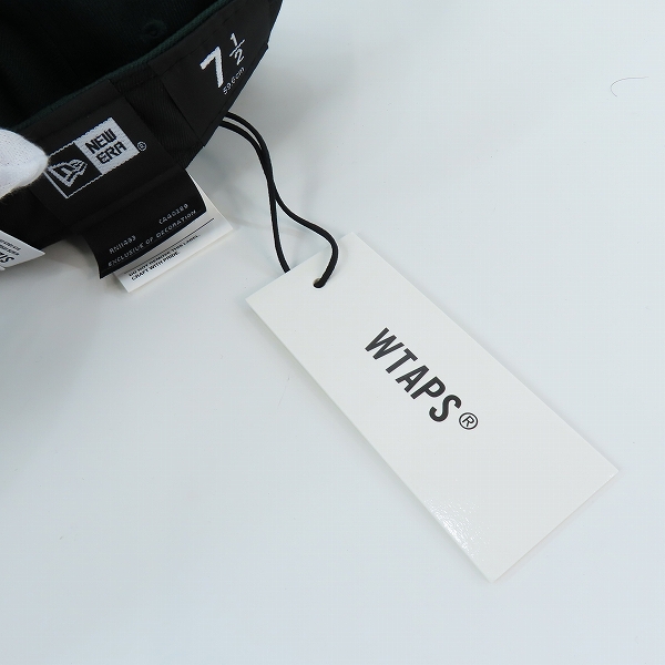 実際に弊社で買取させて頂いた【未使用】WTAPS×NEW ERA/ダブルタップス×ニューエラ 59FIFTY LOW PROFILE/ロープロファイル キャップ/帽子の画像 7枚目