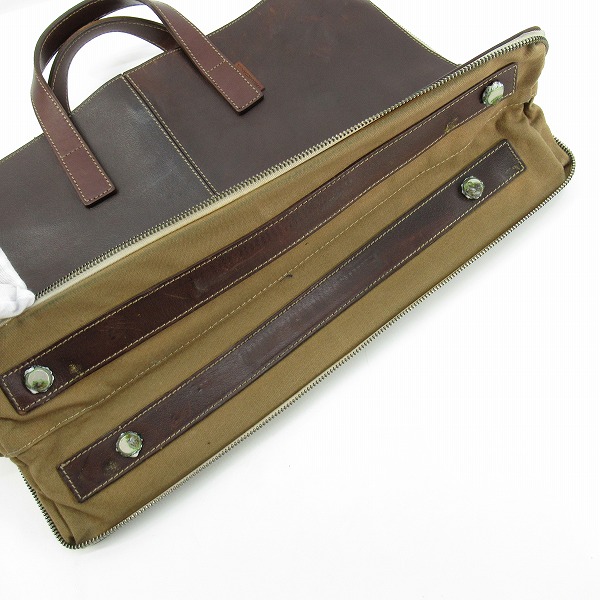 実際に弊社で買取させて頂いたFRANKDANIEL/フランクダニエル レザー ビジネスバッグの画像 3枚目
